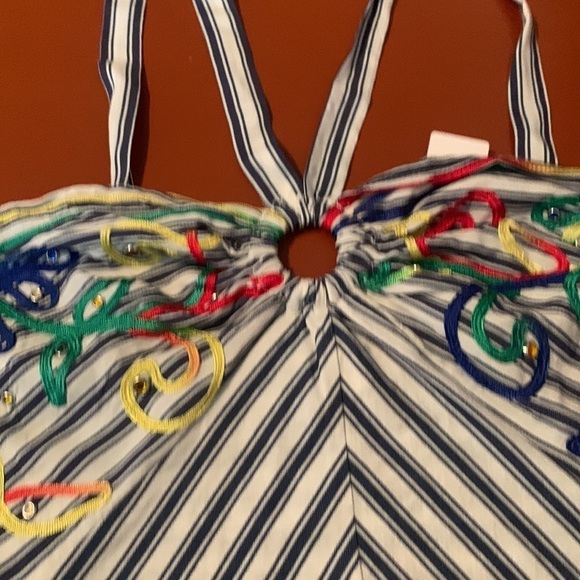 Anthropologie Multicolor Striped Tank Top - Picture 5 of 11